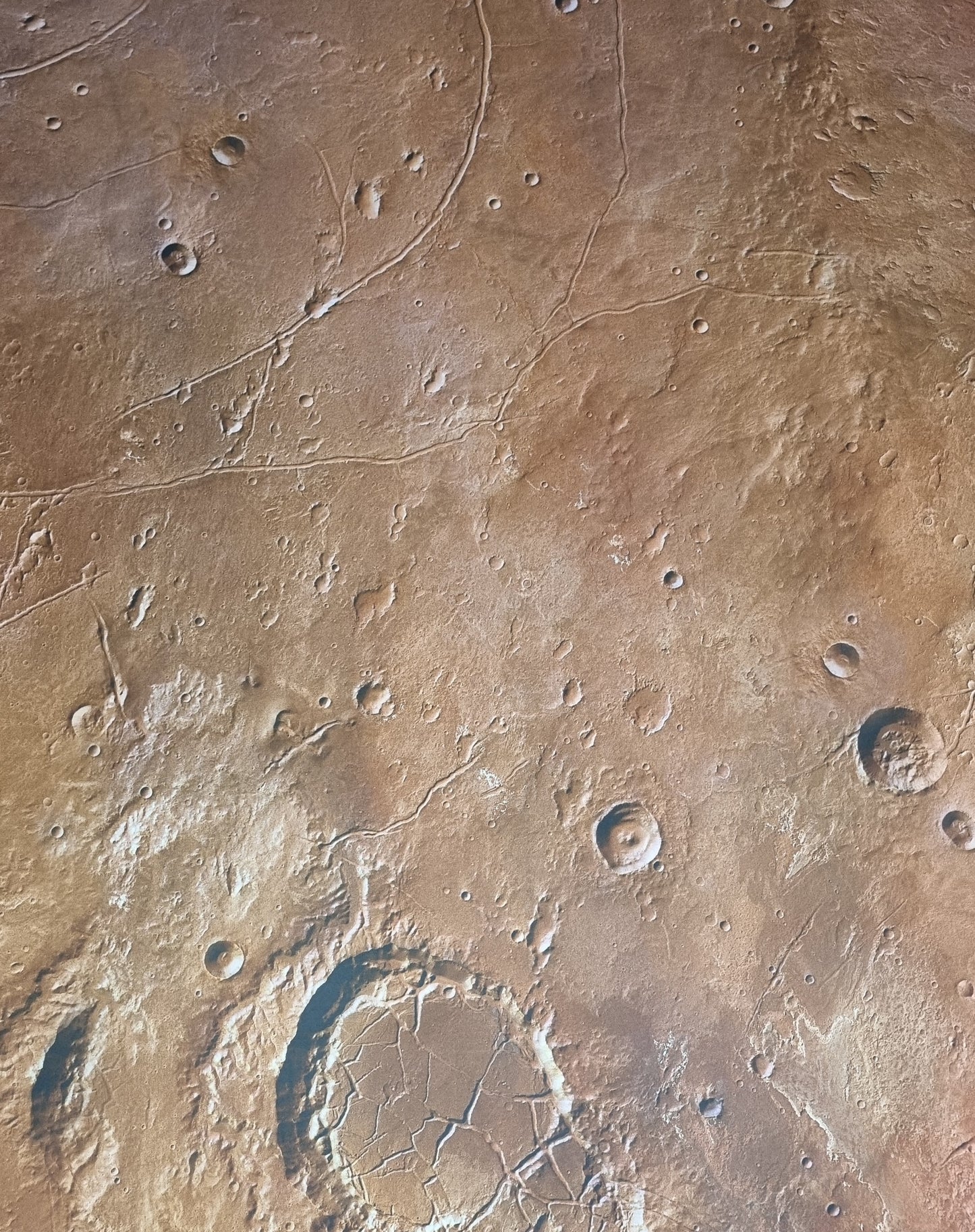 Deep cut game mat: Red planet (180x120 cm)