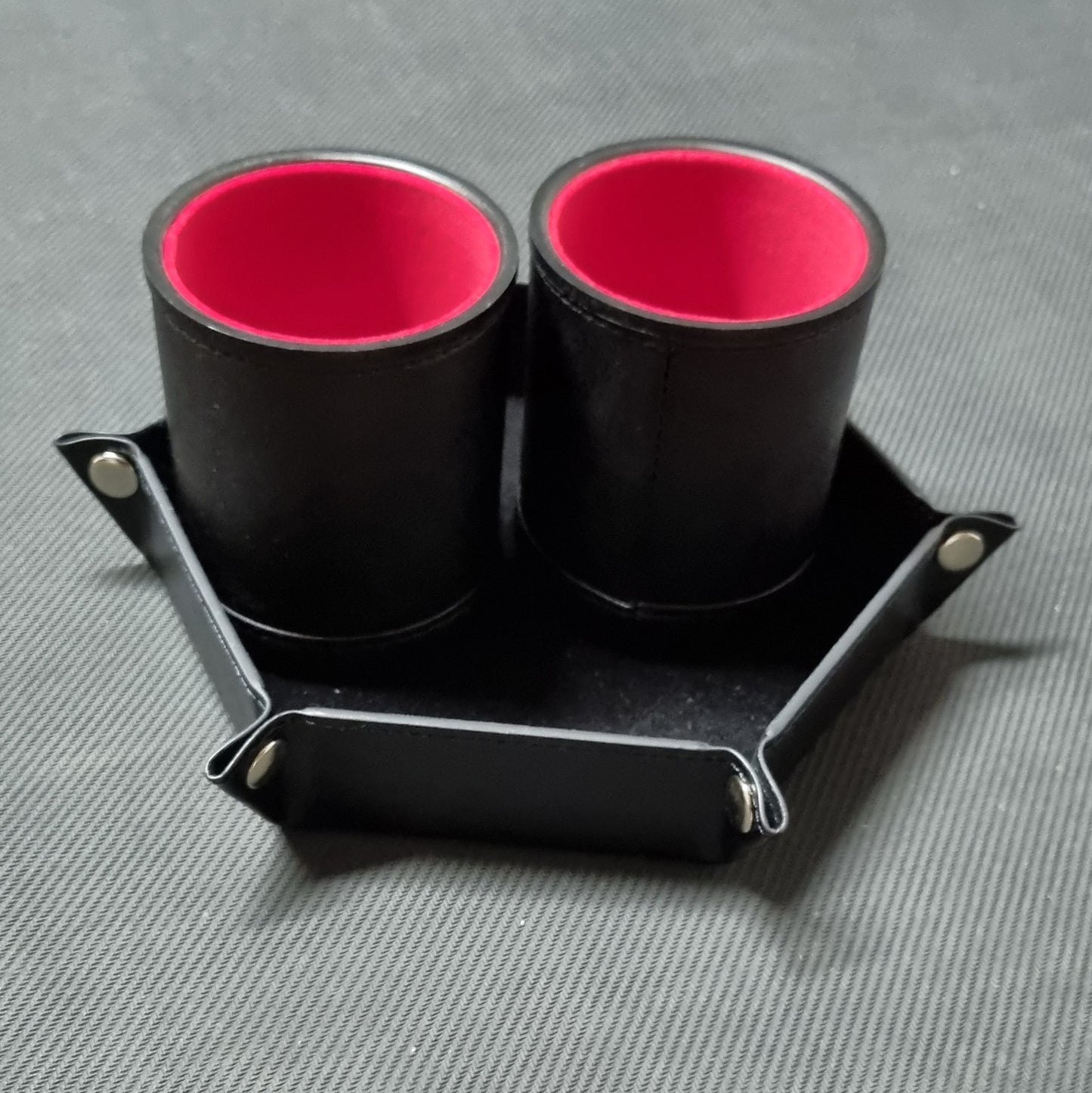 Dice tray & raflebægere