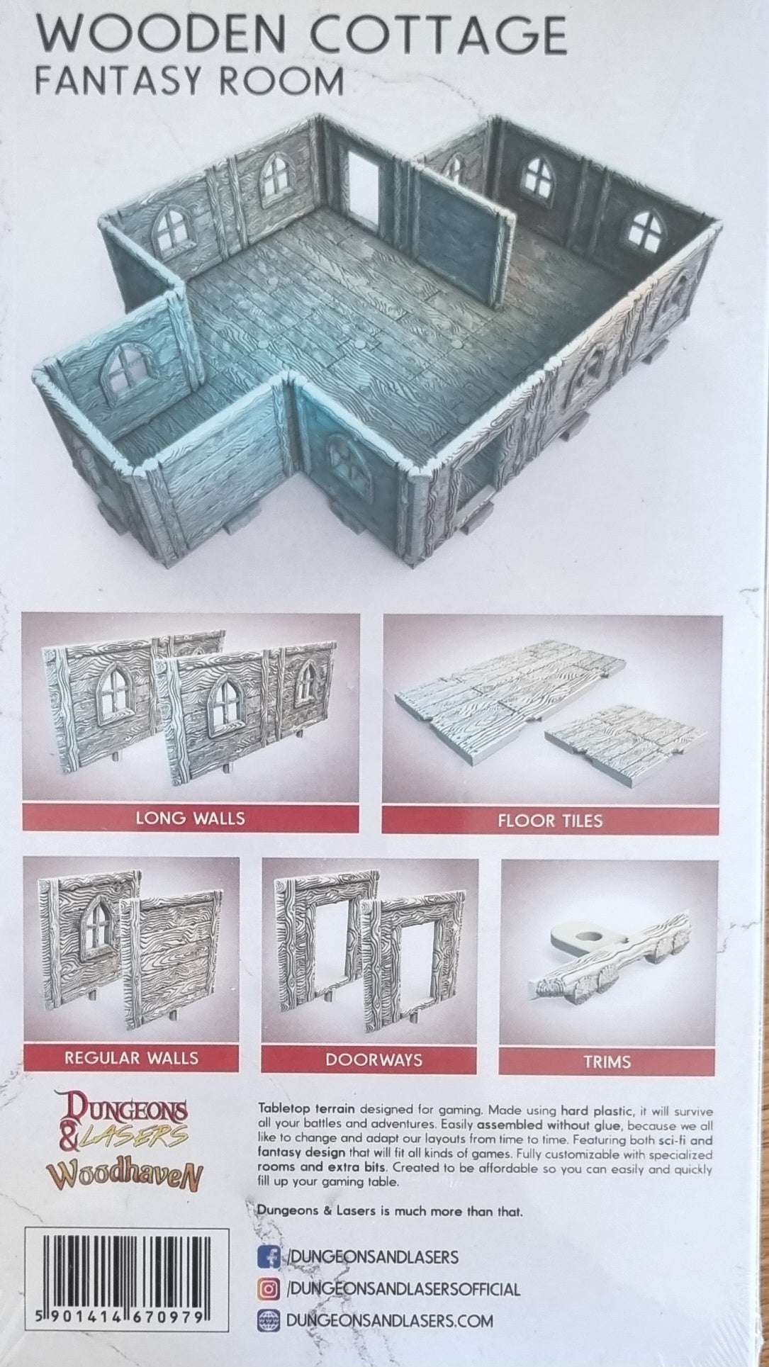 Dungeons & Lasers: Wooden cottage