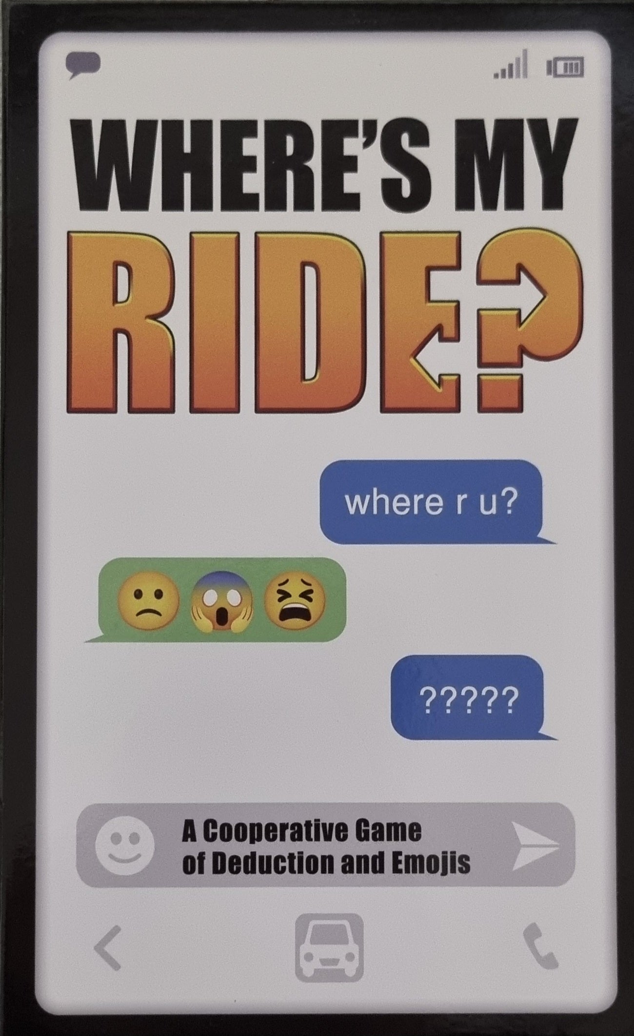Where's my ride?