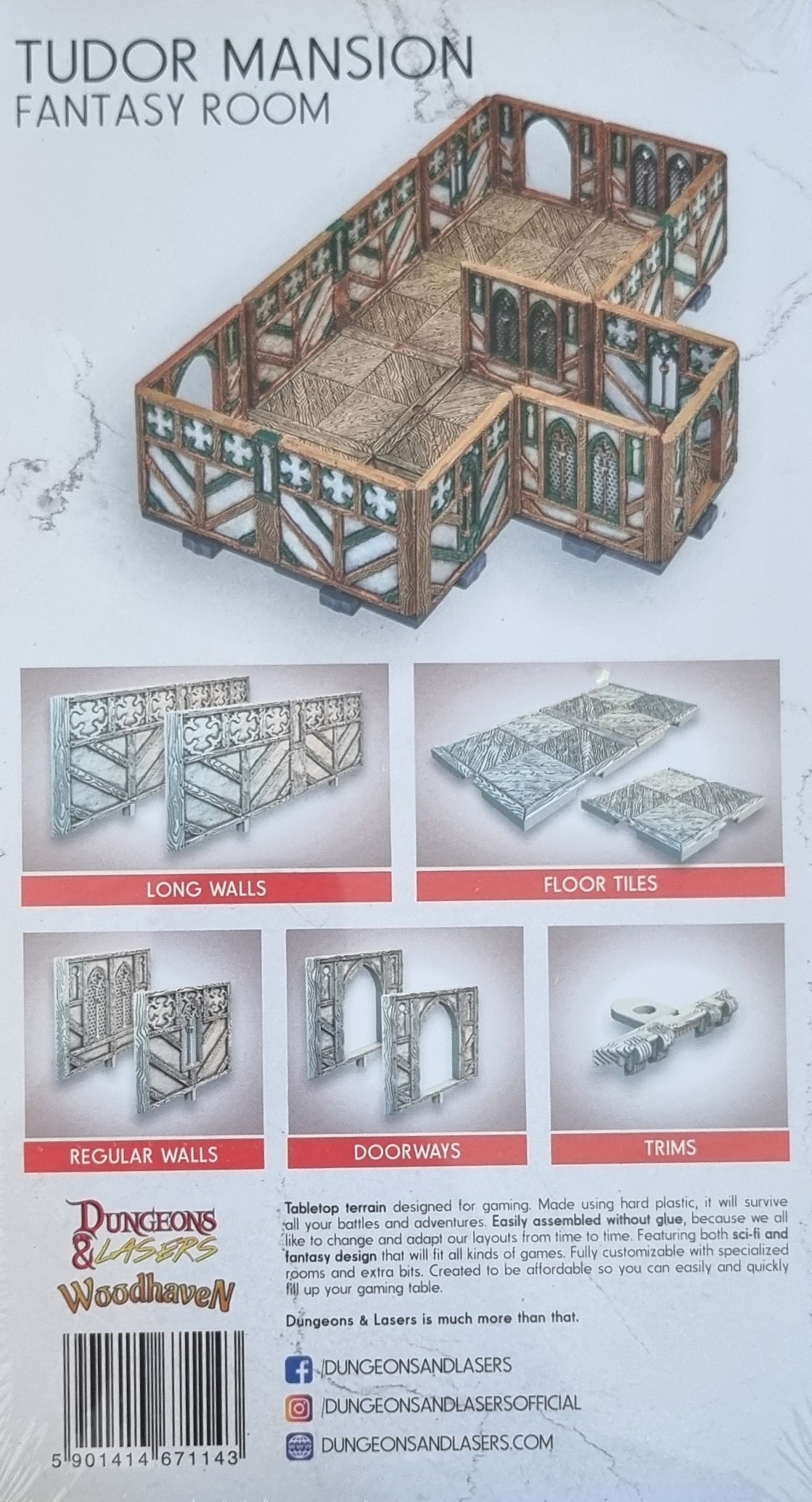 Dungeons & Lasers: Tudor mansion