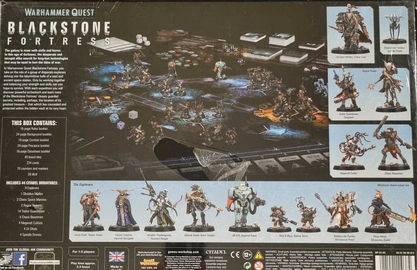 Warhammer quest: Blackstone fortress(Stadig I shrink)