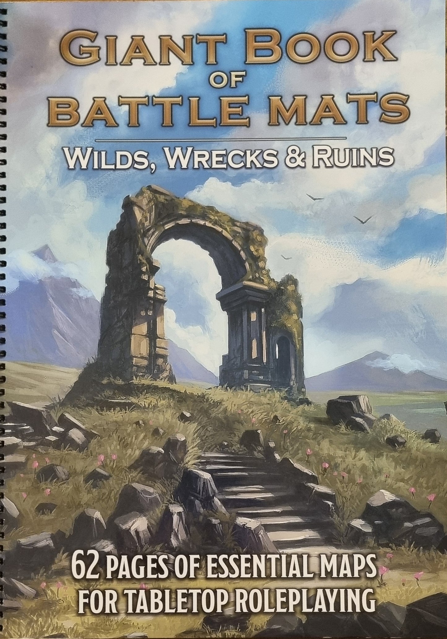 Giant book of battle maps - wilds, wrecks & ruins