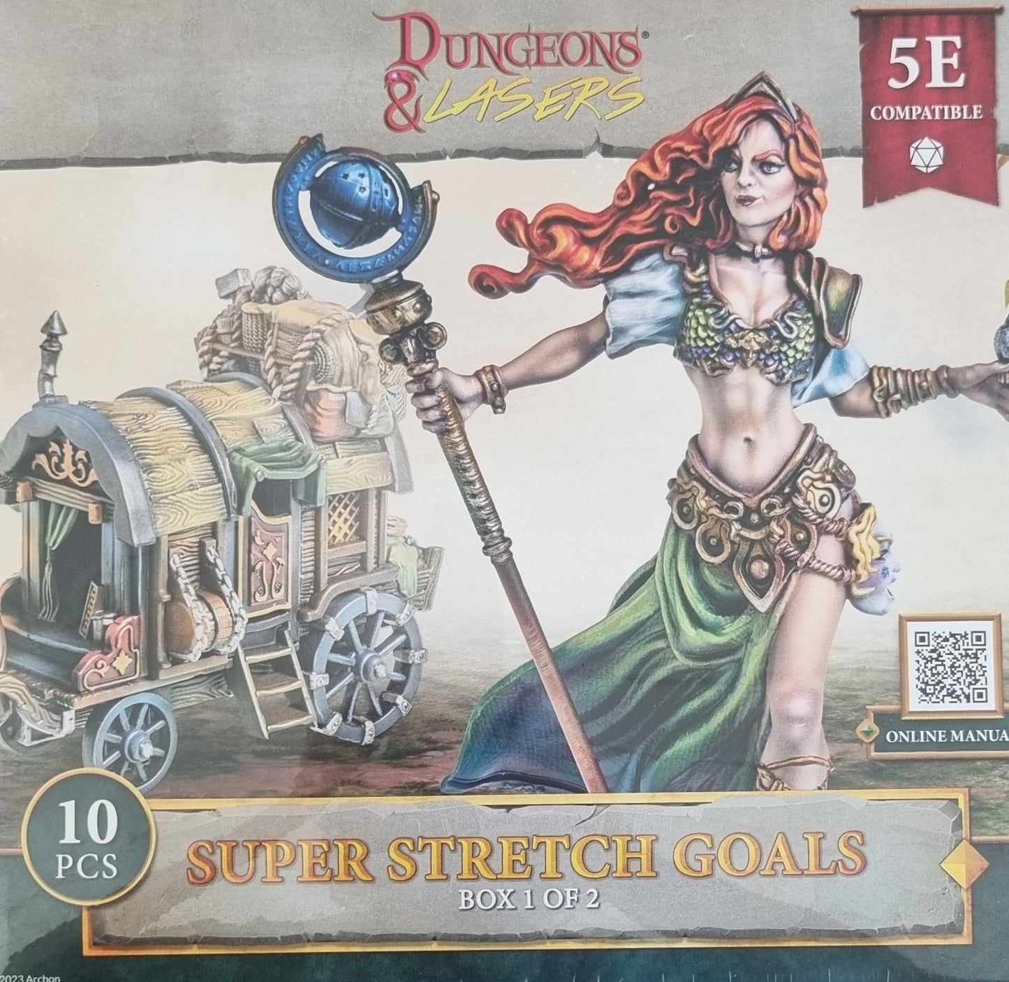 Dungeons & Lasers: Super stretch goal(1 & 2)
