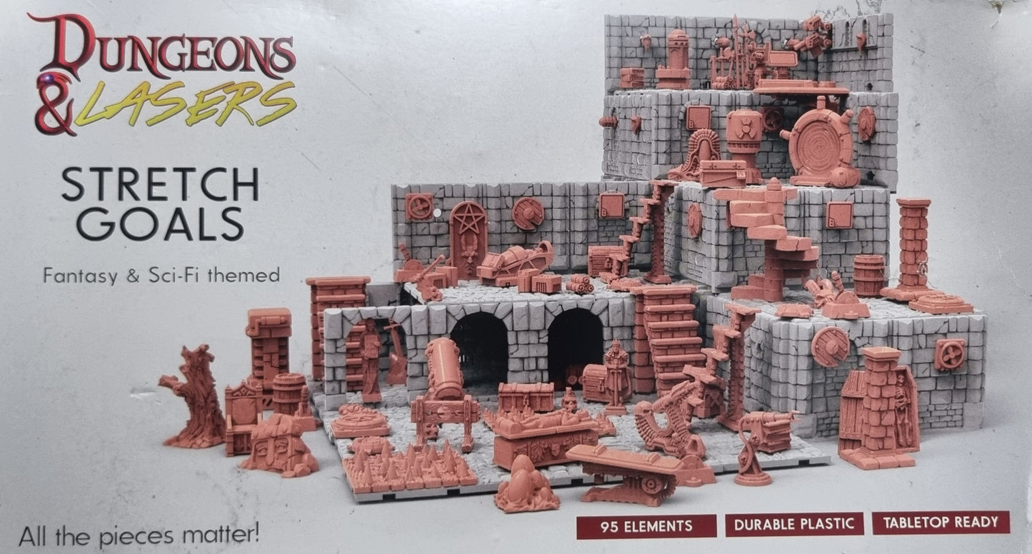 Dungeons & Lasers: All the pieces matter! Fantasy & Sci-fi