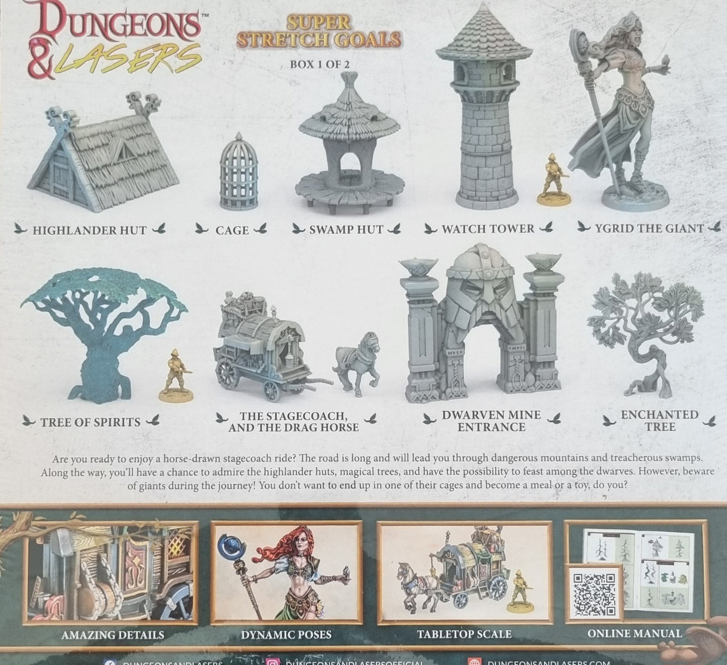 Dungeons & Lasers: Super stretch goal(1 & 2)