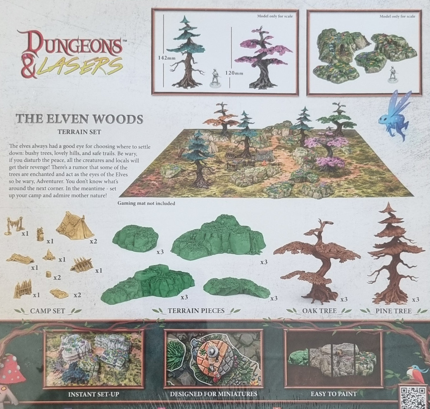Dungeons & Lasers: The elven woods