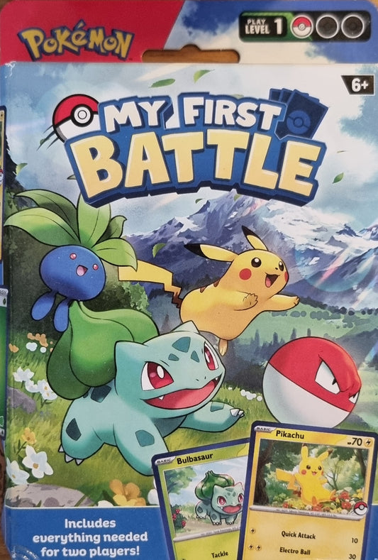 Pokémon - My first battle ( Pikachu og Bulbasaur)