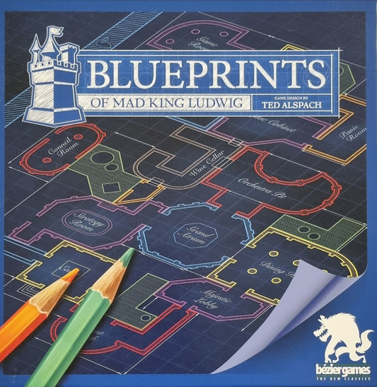 Blueprints of mad king Ludwig