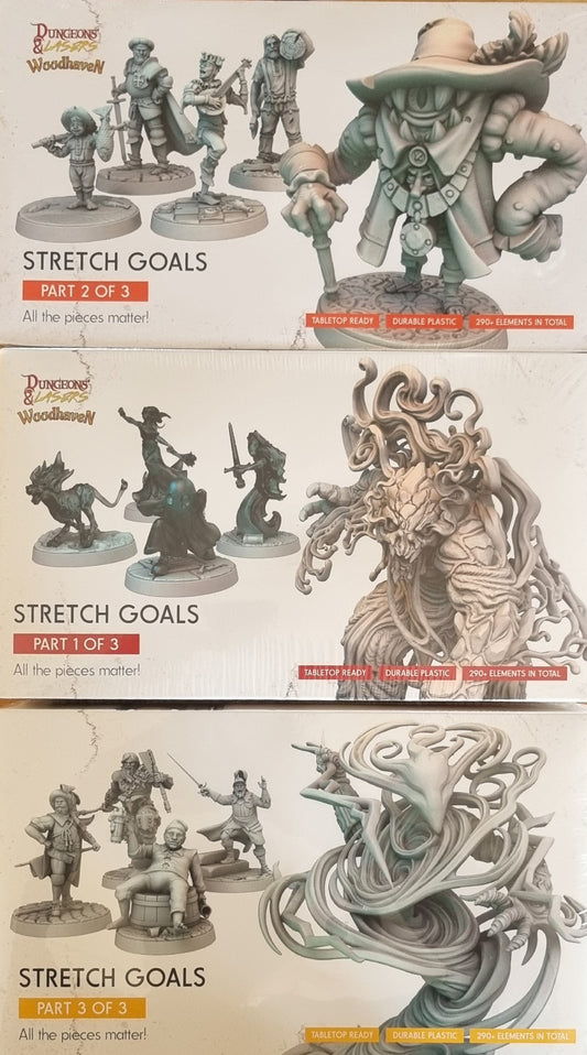 Dungeons & Lasers: All the pieces matter! (1,2 & 3)