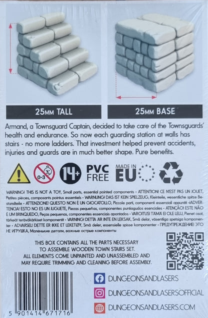 Dungeons & Lasers: Stairs set