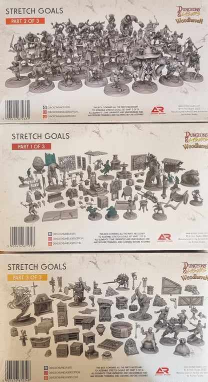 Dungeons & Lasers: All the pieces matter! (1,2 & 3)