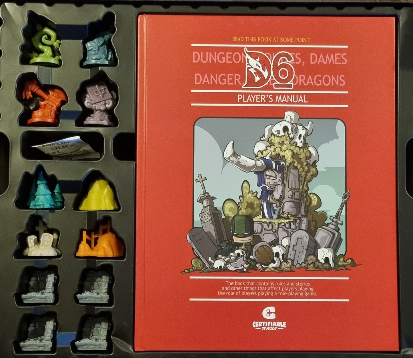 D6: Dungeons, Dudes, Dames, Danger, Dice and Dragons! + Udvidelse