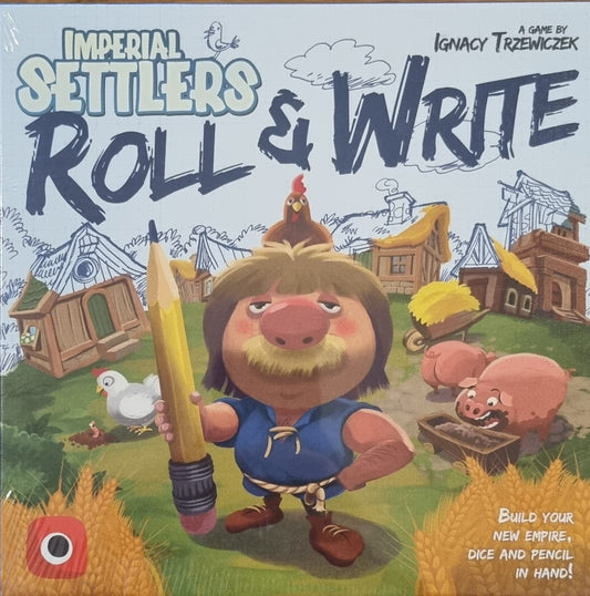 Imperial settlers:  Roll & write(Shrink)