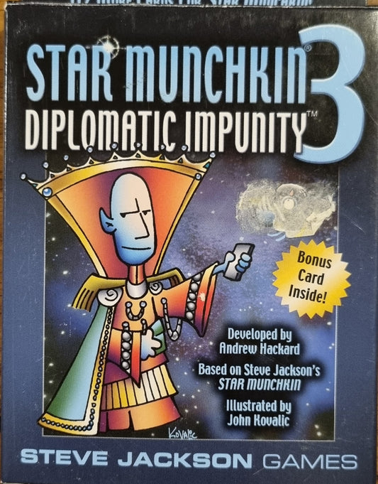 Star munchkin 3: diplomatic impurity(kort stadig I shrink)