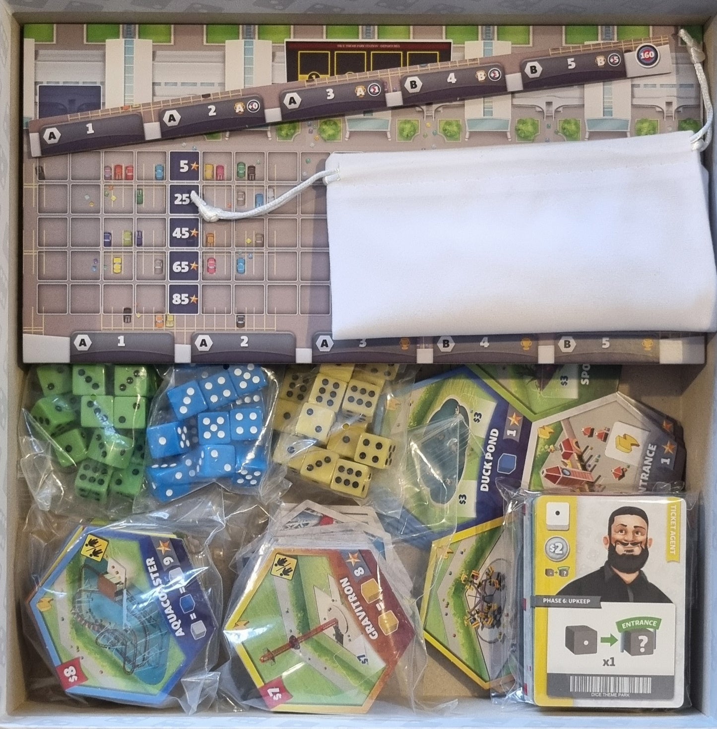 Dice theme park