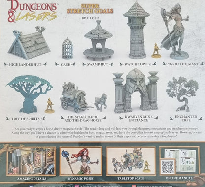Dungeons & Lasers: Super stretch goal(1 & 2)