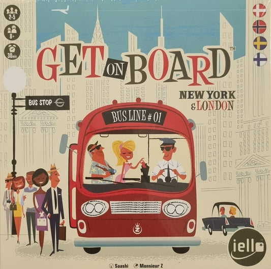 Get on Board: New York & London(Shrink)